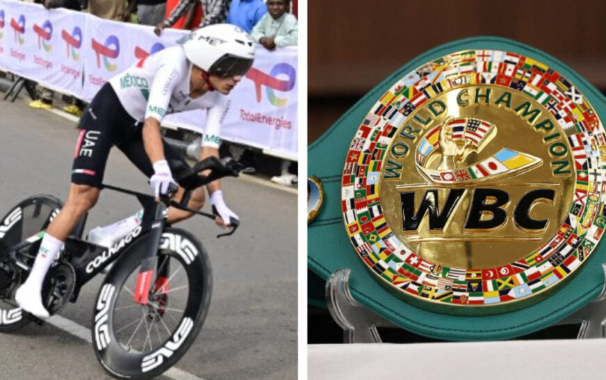 Isaac del Toro recibe cinturón especial del CMB previo al Mundial de Ciclismo: fecha, hora y dónde ver la carrera