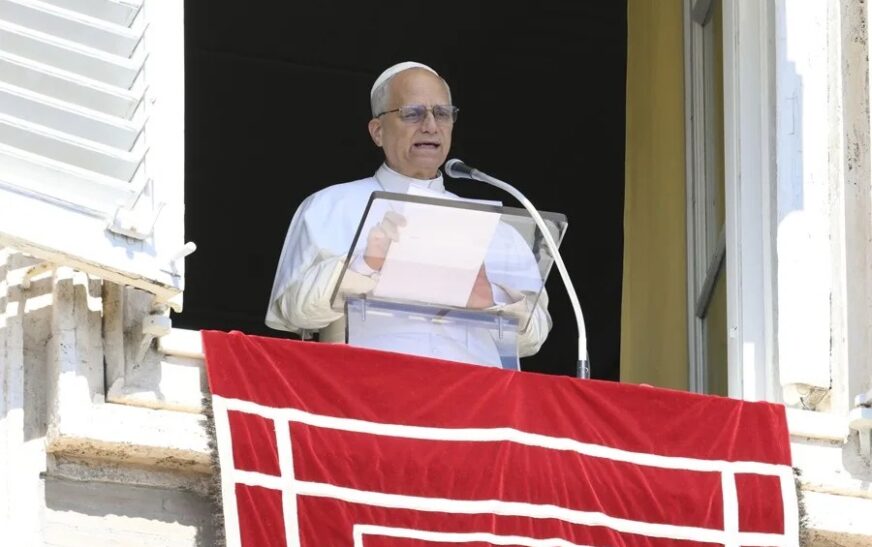 El papa León XIV sobre Gaza: “No hay futuro en la violencia, el exilio forzado y la venganza”