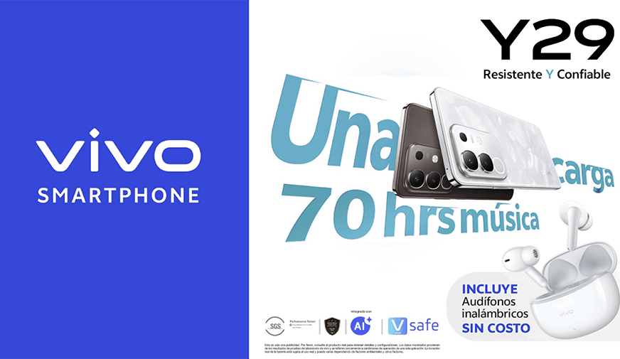 Más resistente Y confiable: vivo Y29 ya está disponible en México