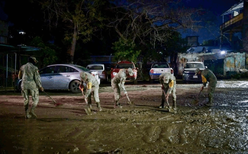 Sube a 70 la cifra de personas muertas tras lluvias en México; hay 72 desaparecidas