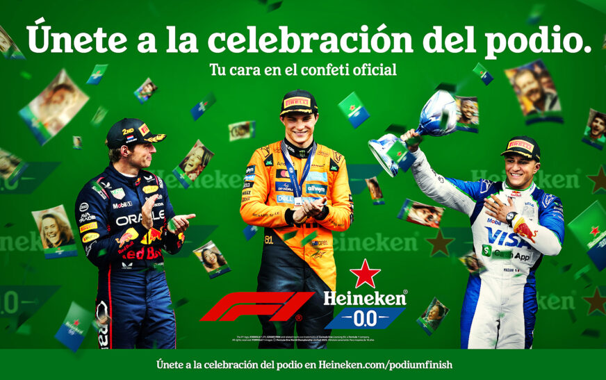 Heineken redefine el Gran Premio de la Ciudad de México: los fans ahora serán parte de la celebración en el podio