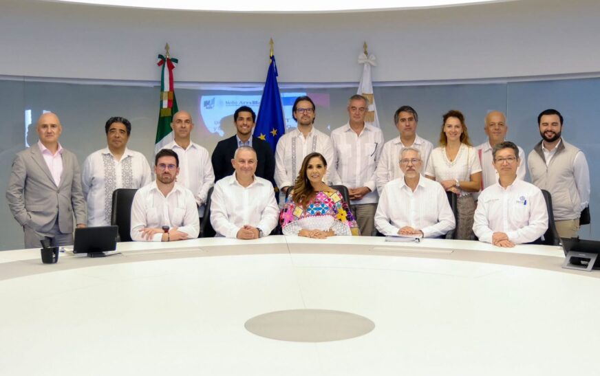 Autoridades mexicanas, europeas y empresarios fortalecen en Quintana Roo la cooperación internacional para transformar el sargazo en desarrollo sostenible
