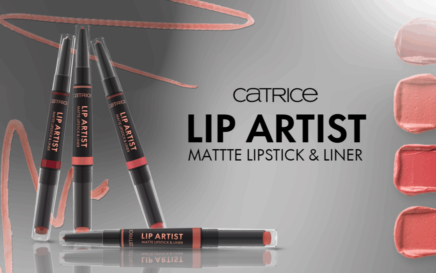 CATRICE presenta Lip Artist Matte Lipstick & Liner, que logra un look impecable acabado mate y preciso