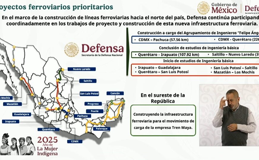 Avanza plan ferroviario en México; buscan ampliar estación Buenavista