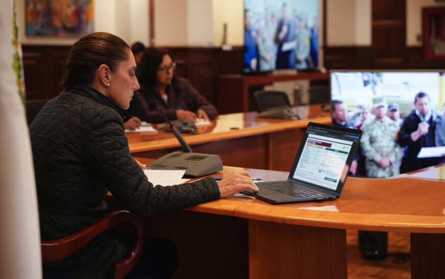 Sheinbaum coordina plan de acción con cinco estados ante daños por lluvias; garantiza ayuda a damnificados