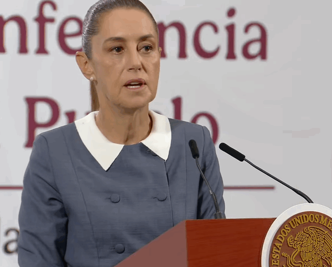 Sheinbaum descarta afectación a operaciones del SAT por protestas de trabajadores