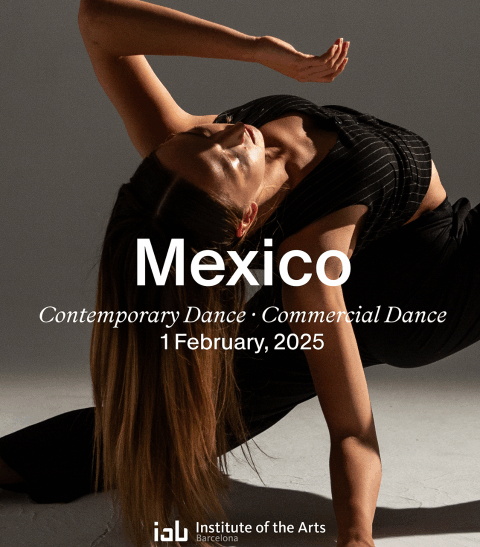 El Institute of the Arts Barcelona (IAB) realizará por primera vez sus audiciones de Danza Contemporánea y Danza Comercial en la Ciudad de México