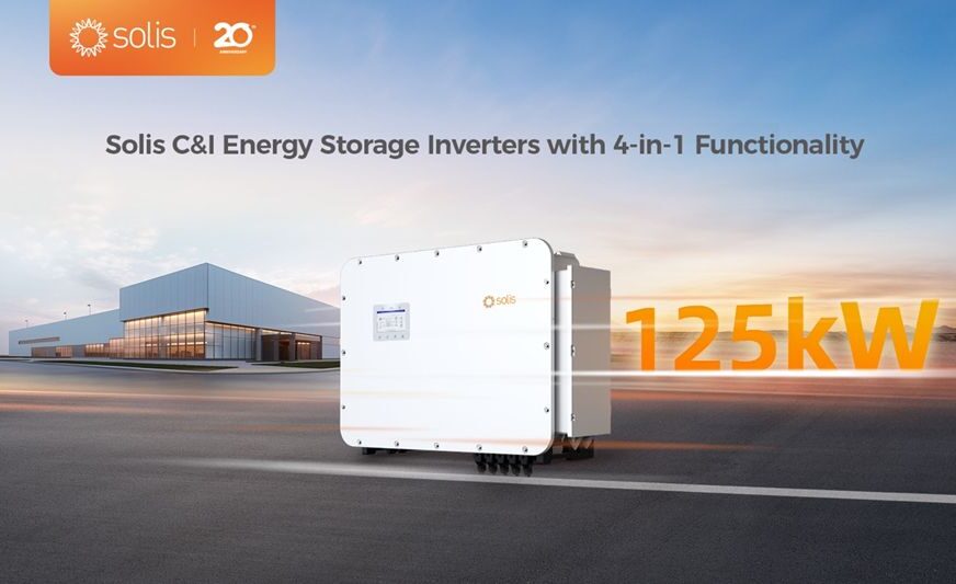 SOLIS TRAE A LATAM INVERSOR HÍBRIDO DE 125KW DE ALTA GAMA