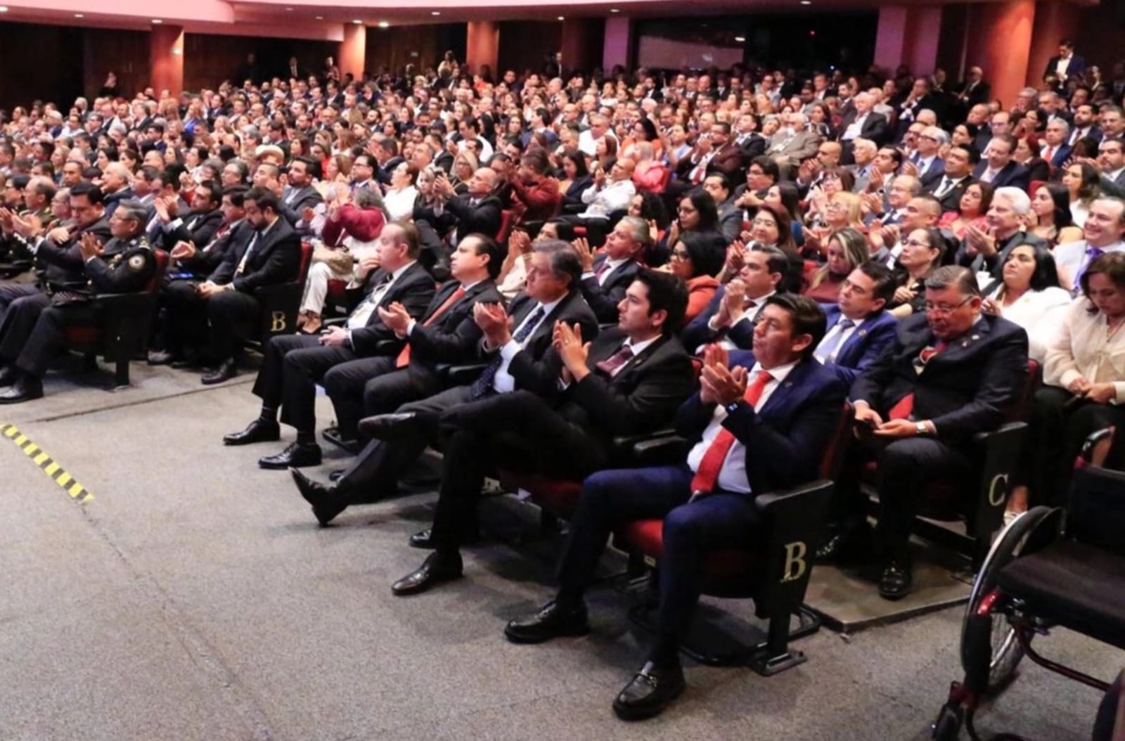 Legisladores de Texas presentes en el evento del Dr. Américo Villarreal Anaya  “A la Mitad del Camino”, tres años de memorias de una transformación