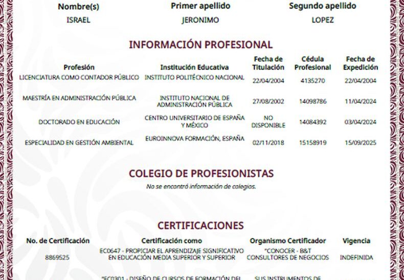 Mario Delgado encubre irregularidades y actos de corrupción en la Dirección General de Profesiones de la SEP