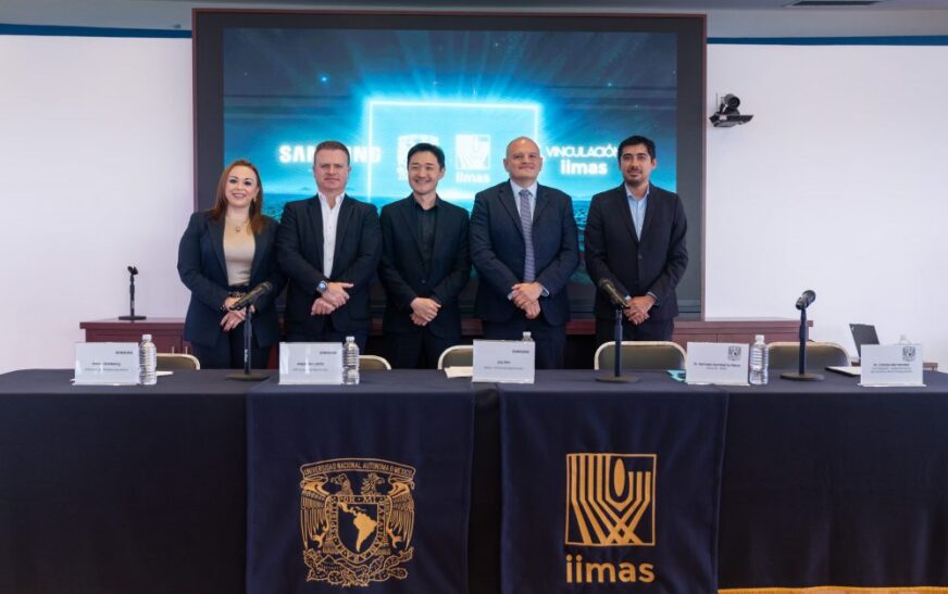 El IIMAS de la UNAM y Samsung abren un espacio de reflexión sobre inteligencia artificial en pantallas con perspectiva ética, sostenible e incluyente