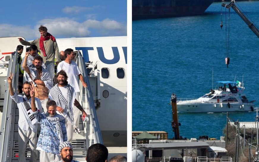 Israel deporta a Turquía a 137 activistas de la flotilla interceptada rumbo a Gaza