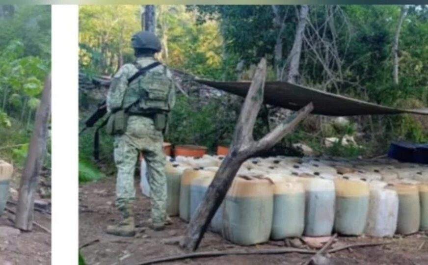 Desmantelan en Culiacán almacén de sustancias químicas para la elaboración de drogas