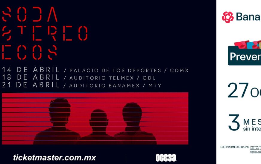 Soda Stereo anuncia su regreso a México con nueva gira