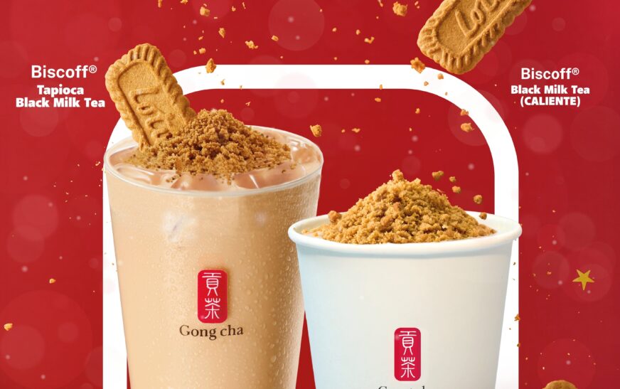 Lotus Biscoff® y Gong cha se unen para presentar las bebidas navideñas más irresistibles de la temporada