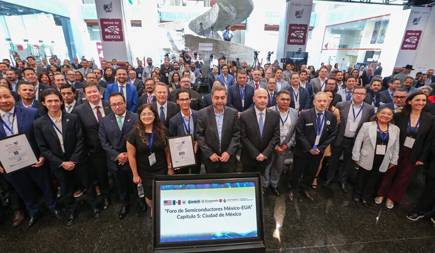 Secretaría de Economía entrega a QSM Semiconductores el Sello Hecho en México