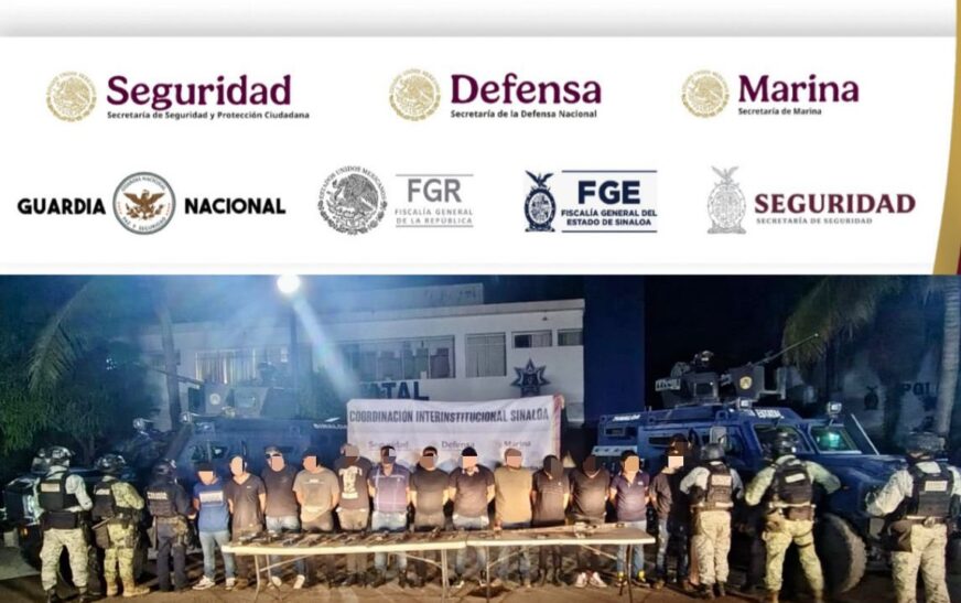 Detienen en Tijuana al ‘L12’, objetivo prioritario, y a otros 14 en Sinaloa