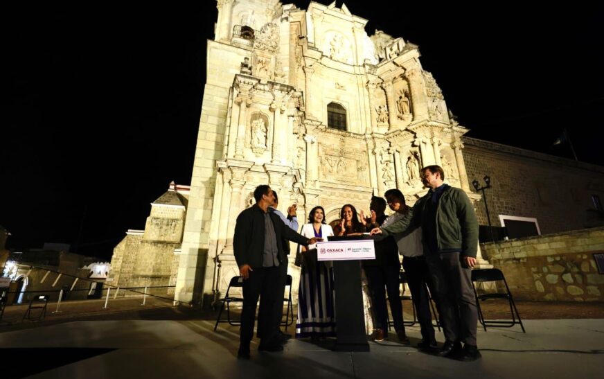 Oaxaca e Iberdrola México encienden la historia: la Basílica de la Soledad brilla con una nueva iluminación