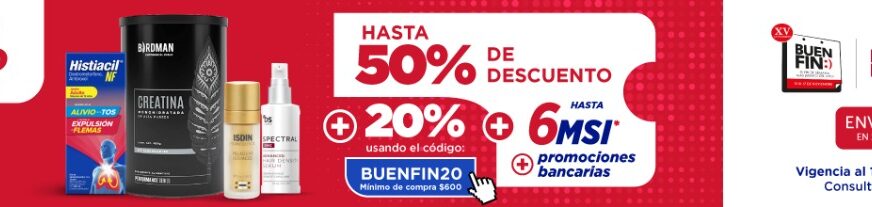 Farmacias del Ahorro sorprende durante el Buen Fin con atractivas promociones a favor de la salud y el bienestar