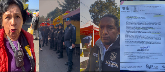 Estalla denuncia por corrupción, despojo e intimidación en Tlalpan; Gabriela Osorio incumple permisos formales en vía pública