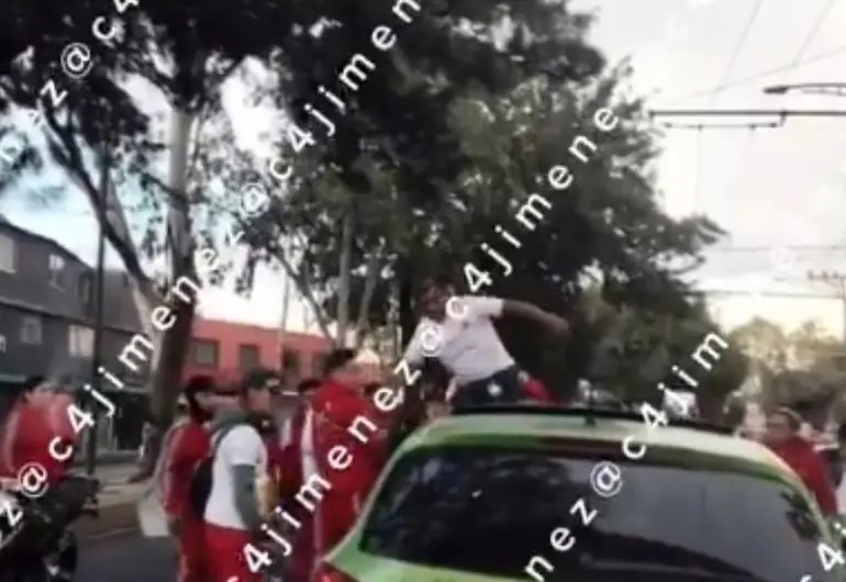 Peregrinos violentos en CDMX: unos disparan y otros agreden a automovilista