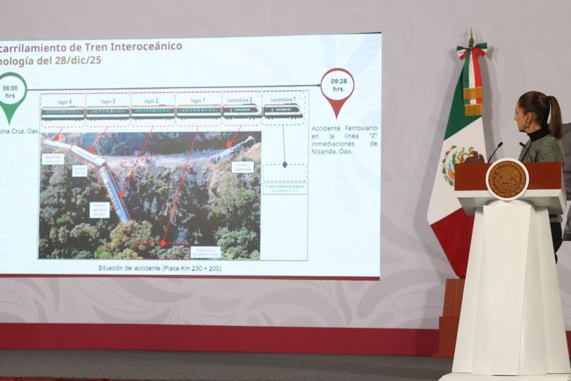 Se han recuperado 12 de los 13 cuerpos de víctimas del accidente del Tren Interoceánico: Semar