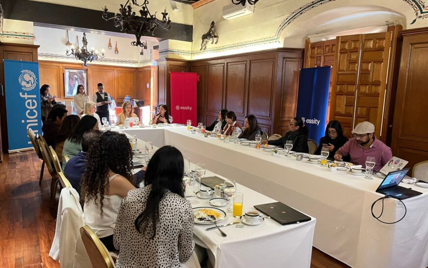 UNICEF y Essity reafirman su labor sostenida por la salud, higiene y educación de la niñez en México
