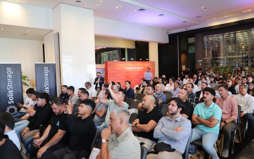 SolisSotorage presenta con Éxito Evercore en Chile