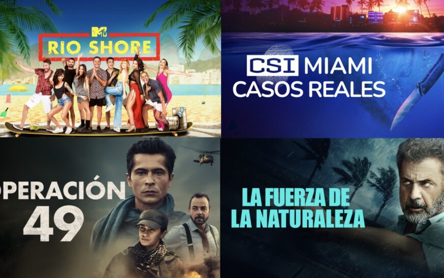 Adrenalina Pura+ estrena en exclusiva la serie documental de crímenes CSI Miami: Casos Reales y el reality show irreverente Rio Shore