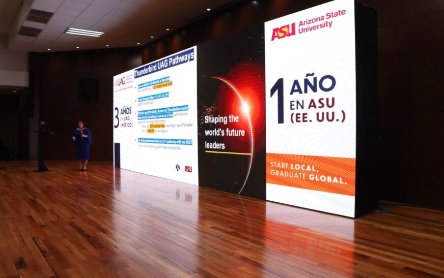 UAG lanza programas 3+1 de doble titulación con Arizona State University (ASU)