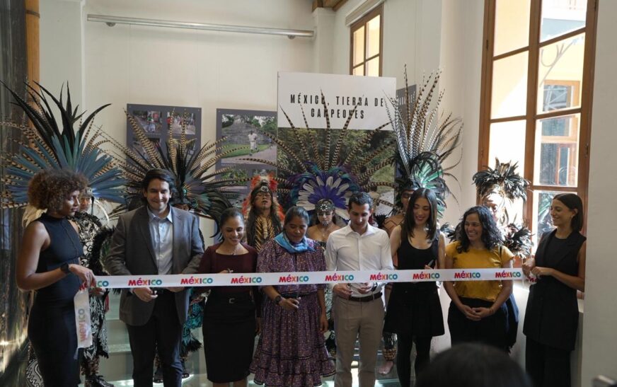 El Palacio de la Autonomía abre “México, Tierra de Campeones”, muestra que celebra identidad y deporte indígena