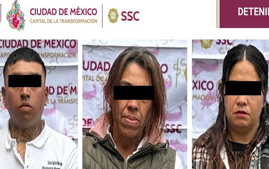 Caen presuntos extorsionadores que cobraban cuotas a choferes en el paradero Indios Verdes