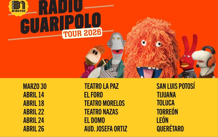 El Show del noticiero más famoso de Chile, 31 Minutos, presentará los hits de la serie con un Nuevo Flow a lo “Chicago Blues” por ​la República Mexicana