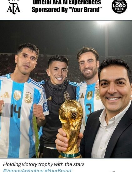 Asociación del Fútbol Argentino (AFA) se asocia con Verofax para ofrecer experiencias de IA a los aficionados