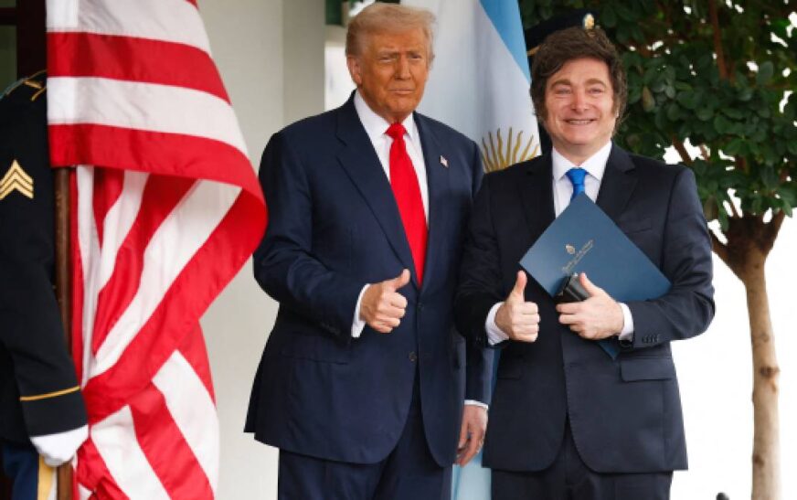 Trump invita a los presidentes de Argentina y Turquía a integrarse al consejo de paz para Gaza