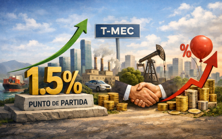 Crecimiento de 1.5 % en 2026 debe ser punto de partida, no la meta, señala Manuel Herrejón Suárez