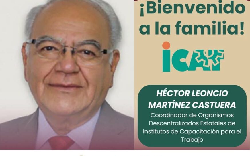 Fortalece SEP estrategia nacional de capacitación para el trabajo con nombramiento del Dr. Héctor Martínez Castuera