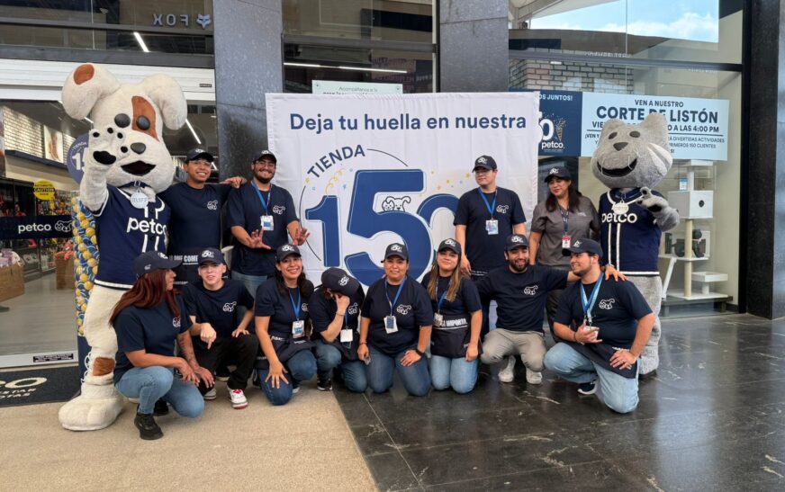 Petco alcanza 150 tiendas en México con la apertura de sucursal en Monterrey