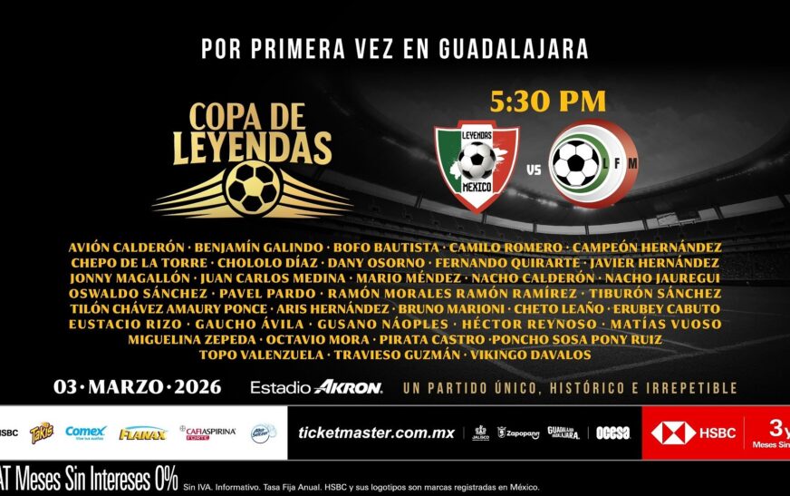 ¡Las sorpresas no paran en la Copa de Leyendas!